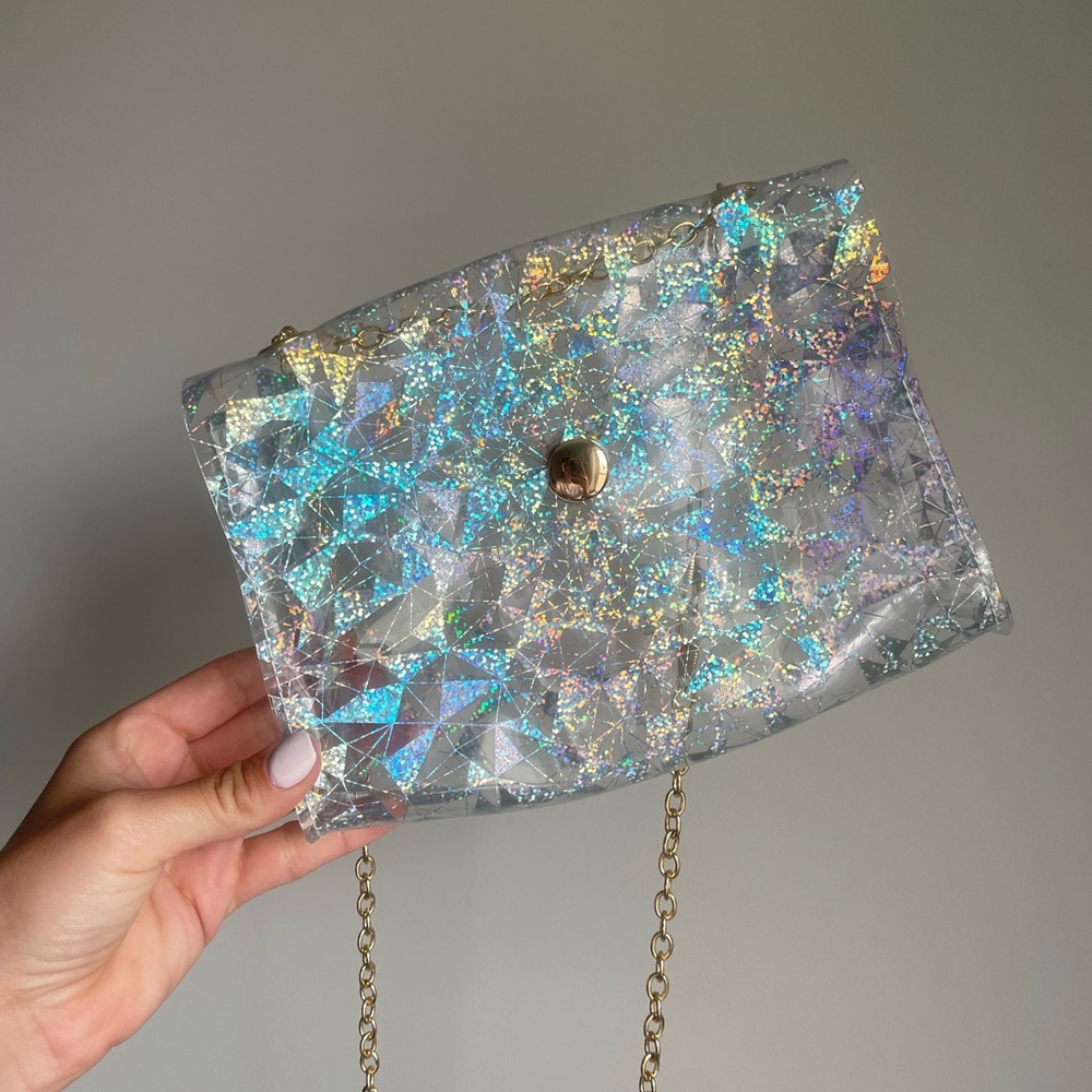 CONCERT CLEAR BAG PVC PLASTIC CROSSBODY